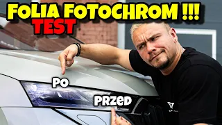 Test! MAGICZNA FOLIA NA LAMPY! *Folia sama ciemnieje na słońcu!*