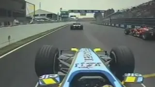 2005 Canadian GP Start - Onboard Alonso and Raikkonen