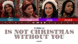 Victorious Cast 'IT'S NOT CHRISTMAS WITHOUT YOU' Color Coded Lyrics (ENG/PTBR)