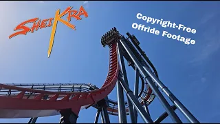 SheiKra @ Busch Gardens Tampa Copyright-Free Off ride Footage