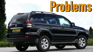 What are the most common problems with a used Toyota Land Cruiser Prado 120?