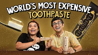 Expensive Toothpaste Worth ₹20,000 | Ok Tested