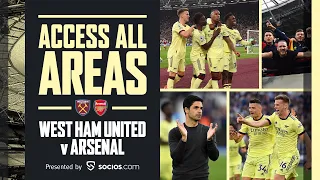 ACCESS ALL AREAS | West Ham vs Arsenal (1-2) | Unseen footage, goals, celebrations and more