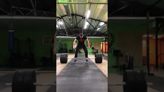 Андрей Якимович - Тяга Зерхера Одной Рукой 110KG!