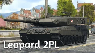 War Thunder | Leopard 2PL Germany MBT Gameplay (1440p60fps)