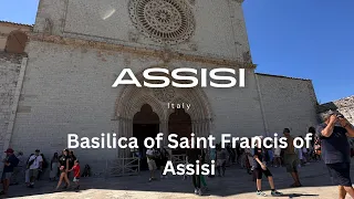 🇮🇹  Hill Town |  Assisi | Italy | 4K walking tour |  Italy Street walk 🇮🇹