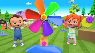 Kids Preschool Activities | Little Babies Fun Play Assembling Toy Fan 3D Toy Set Children Education