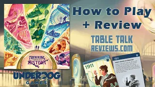 How to Play Trekking Through History + Review | Table Talk Reviews