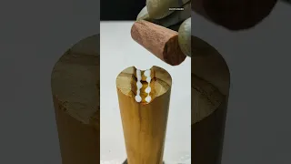 Wooden Stick Joint #woodworking #gsdiymaker #join #shorts