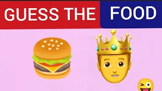 GUESS THE FOOD BY EMOJI🍔🍟 food and drinks by emoji quiz 😍🤩 Riddles || quiz time