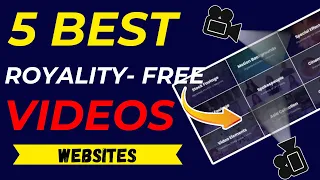 5 Best STOCK VIDEO Sites for YOUTUBE Videos?॥ Best Free Stock Footage Websites 2024