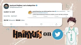 twitter on haikyuu — haikyuu tweets