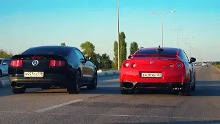 Nissan GT-R vs FORD Mustang vs AUDI S5