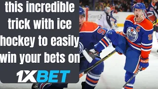 win your bet everyday with this incredible trick in ice hockey-betslip today or 1xbet tricks