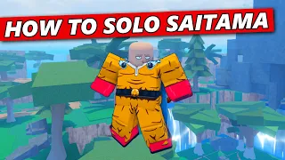 How To Solo Saitama Raid Boss (Raid Island Update) | Dragon Soul