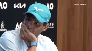 Rafael Nadal Press conference / SF AO'22