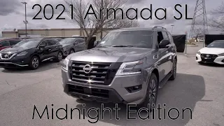 2021 Nissan Armada SL Midnight Edition|Nissan of Cookeville