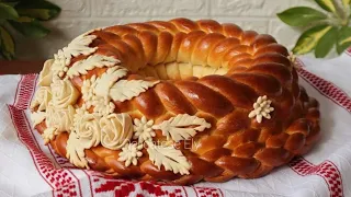 Braided bread, jala for wedding or festive days