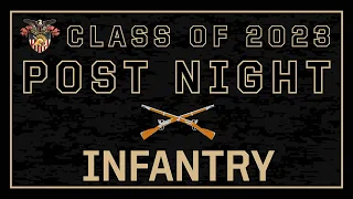 West Point Class of 2023 Infantry Post Night