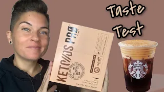 PRÜVIT: Keto//OS PRO Caramel Cold Brew Taste Test