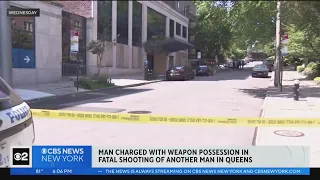 Man charged with weapons possession in fatal shooting in Queens