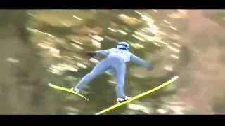 Thomas Morgenstern Fall - Horrible Looking Accident in Kulm 10 01 2014