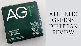 Athletic Greens Product Review Video from a Registered Dietitian