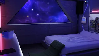 Starship Bedroom | Spaceship Ambience White Noise