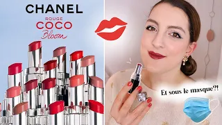 LE NOUVEAU rouge à lèvres luxe de 2021?! ✨ 💋 Le Rouge Coco Bloom de Chanel (+swatches)| LOdoesmakeup