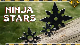 DIY Ninja Throwing Stars! TKOR Explores How To Make Ninja Stars!