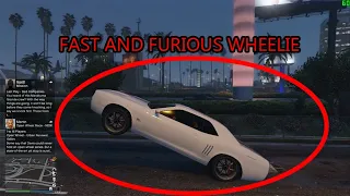 GTA 5 Online Wheelie Guide [Fast and Furious Style]
