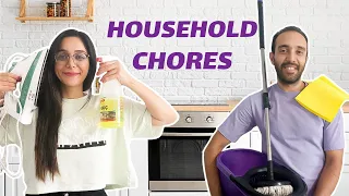 Household chores in English