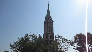 Budapest XX. (H) Árpád Házi Szent Erzsébet templom harangozás a szentmisére 2019. Július 28.