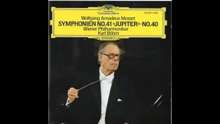 Mozart Symphonies No 40, VPO, Bohm   All movements