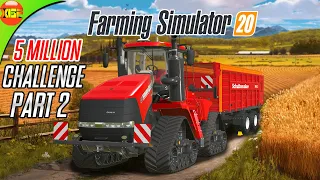 5 Million$ Challenge! Part 2 of 4 | Farming Simulator 20 Timelapse Gameplay, fs20