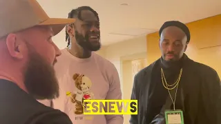 POWERFUL! Deontay Wilder Apologizes To Helenius For Knocking Him Out After Fight At DW Hotel Suite