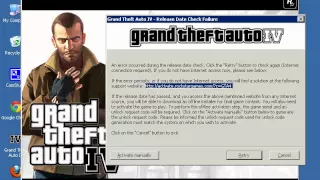 How to fix the release date check on the retail DVD disc version of Grand Theft Auto IV PC