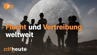 Flucht und Vertreibung weltweit I ZDFheute erklärt