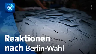 Gemischte Reaktionen nach Berlin-Wahl