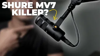 MAONO PD100 XLR Dynamic Microphone Review | SHURE MV7 Alternative?