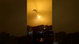 Ukrainian Su-27 shot down by Russian SAM over Kyiv.