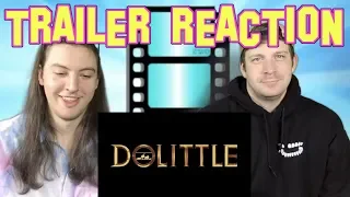 DOLITTLE - Official TRAILER REACTION #Dolittle #RobertDowneyJr #DoctorDolittle