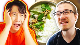 JOSHUA WEISSMAN MESSED UP THAI GREEN CURRY