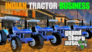 My Indian Tractor Business ! GTA V GamePlay - Franklin India Tour !