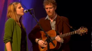 Glen Hansard and Markéta Irglová All the Way Down-live at 'the artists den'