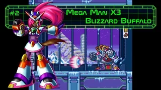 Mega Man X3 - Blizzard Buffalo Stage