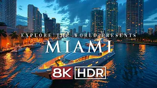 Miami, Florida (The Magic City) in 8k Video ULTRA HD (60 FPS)