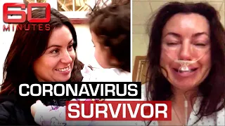 Like glass in your lungs: Woman survives coronavirus after ICU experience  | 60 Minutes Australia