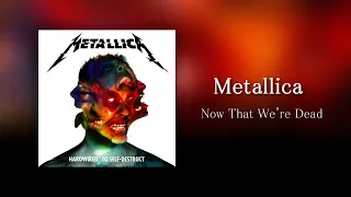Metallica - Now That We're Dead (Guitar Backing Track with Tabs)