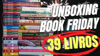 Unboxing | Book Friday | 39 Livros | Promoção de Livros | Amazon
